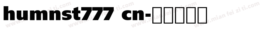 humnst777 cn字体转换